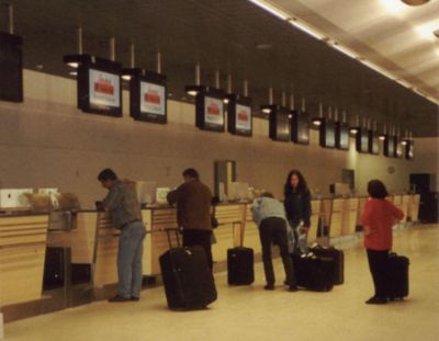 Typical Checkin-Counters