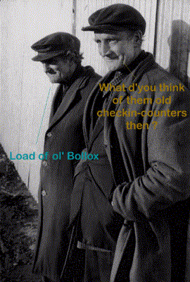 What d'you think of them ol' Checkin-Counters then ?